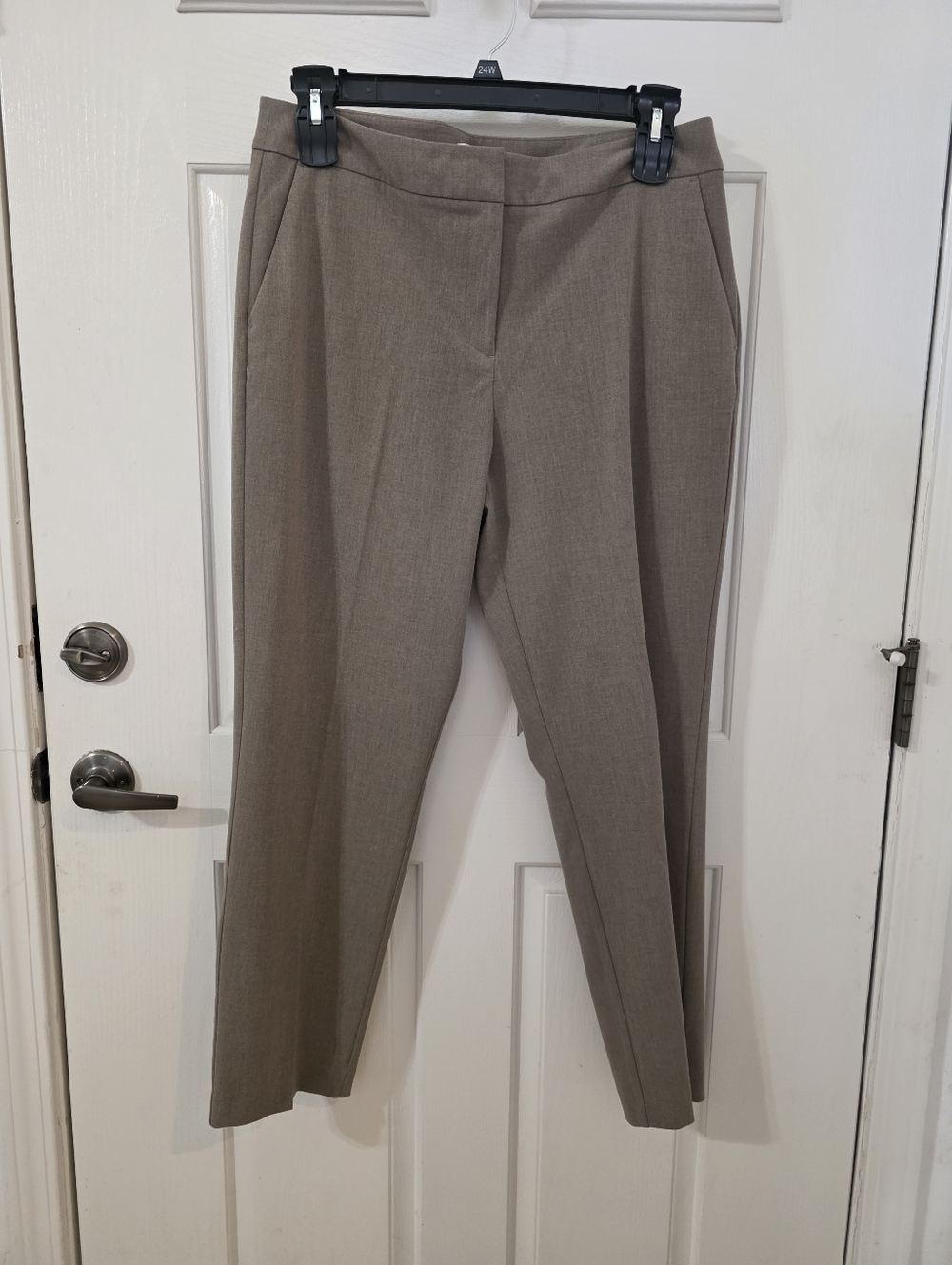 Classic Women's Tailored Dress Pants - Taupe